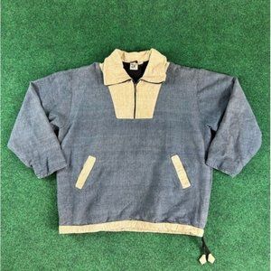 Jayli Imports What the World Wears Blue Pullover Sweater‎ Size Large